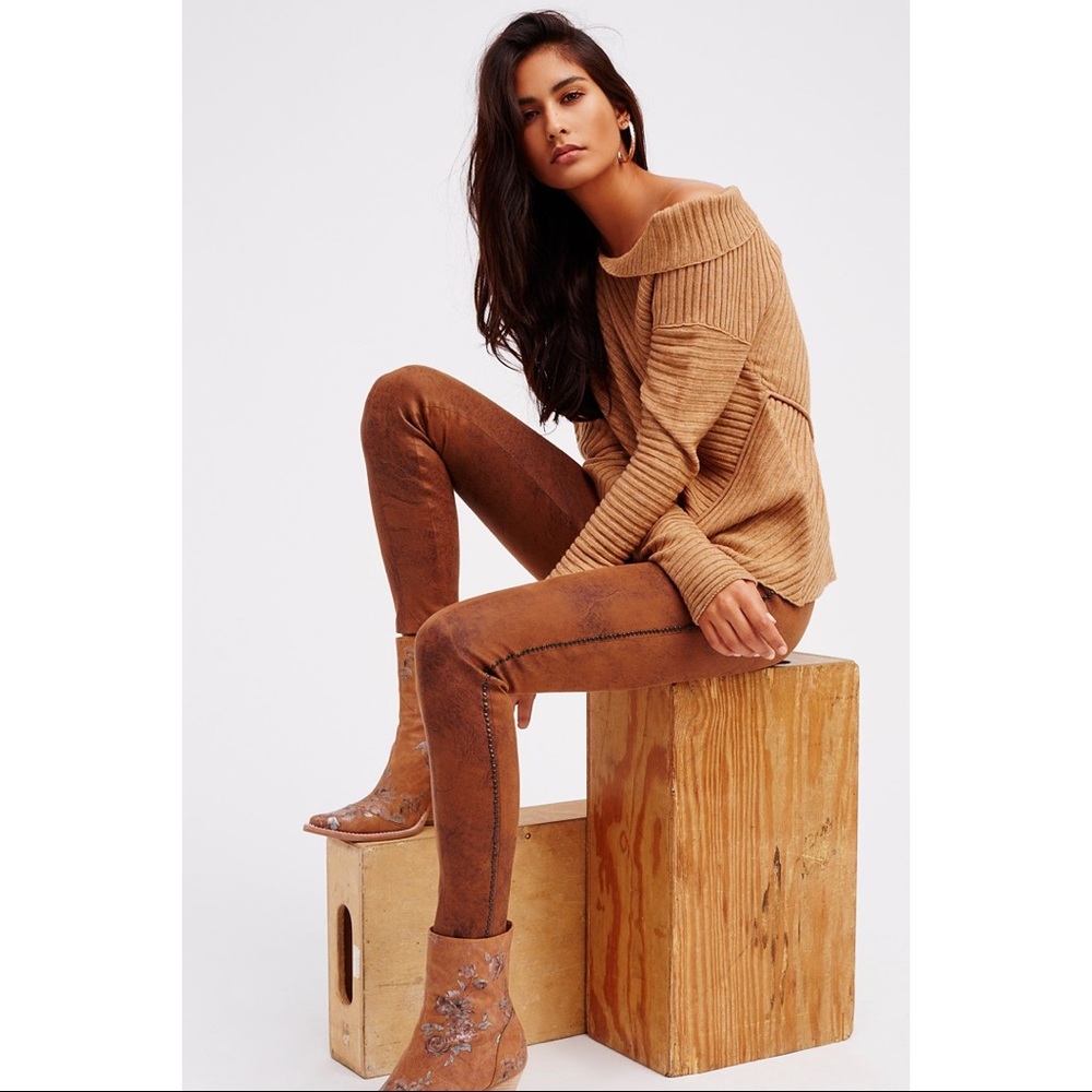 • SOLD • Free People Love Harmony Rib Knit Sweater - Picture 2 of 5